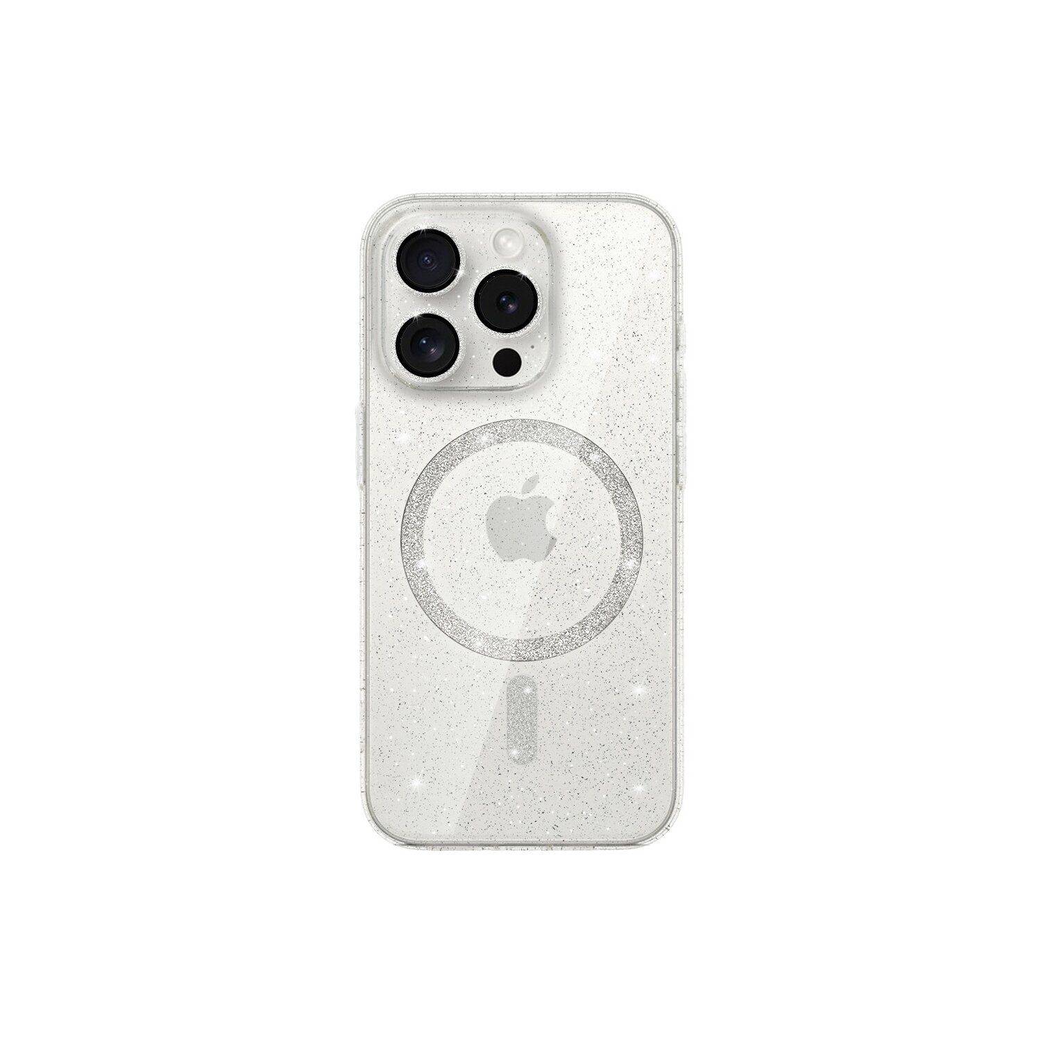 Glitter kompatibel mit MagSafe Hülle Glitzer kompatibel mit iPhone 13 Pro Max