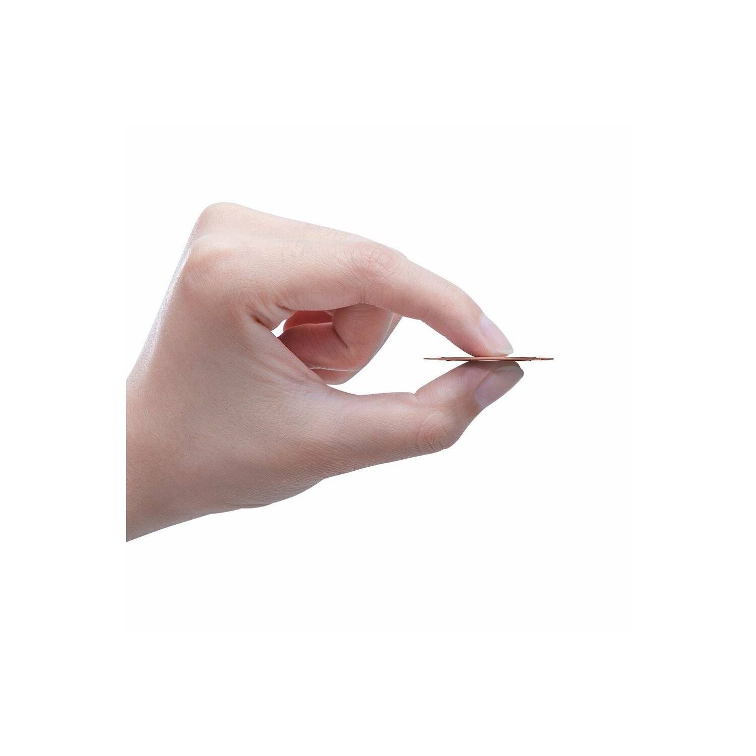 Baseus ultradünner selbstklebender Ringhalter Telefonständer rosa (SUYB-0R)