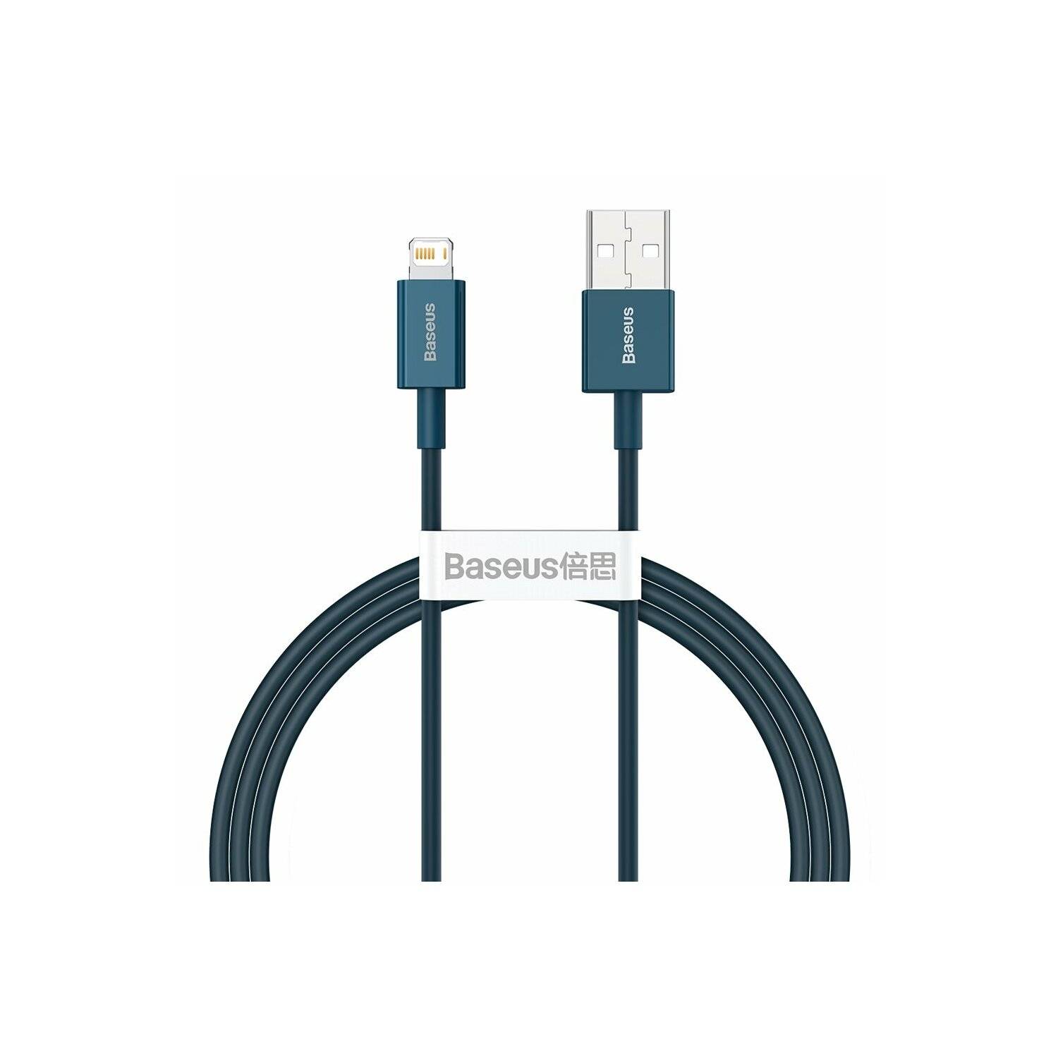 Baseus Superior Kabel USB - iPhone 2,4A 1 m Blau (CALYS-A03)