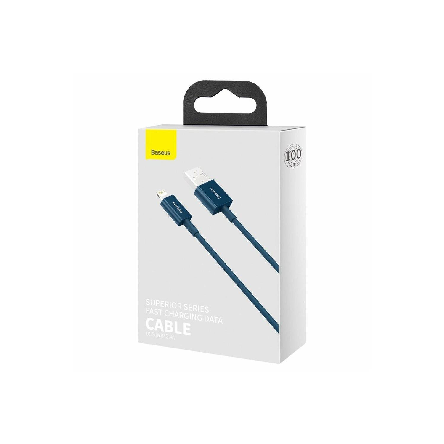 Baseus Superior Kabel USB - iPhone 2,4A 1 m Blau (CALYS-A03)