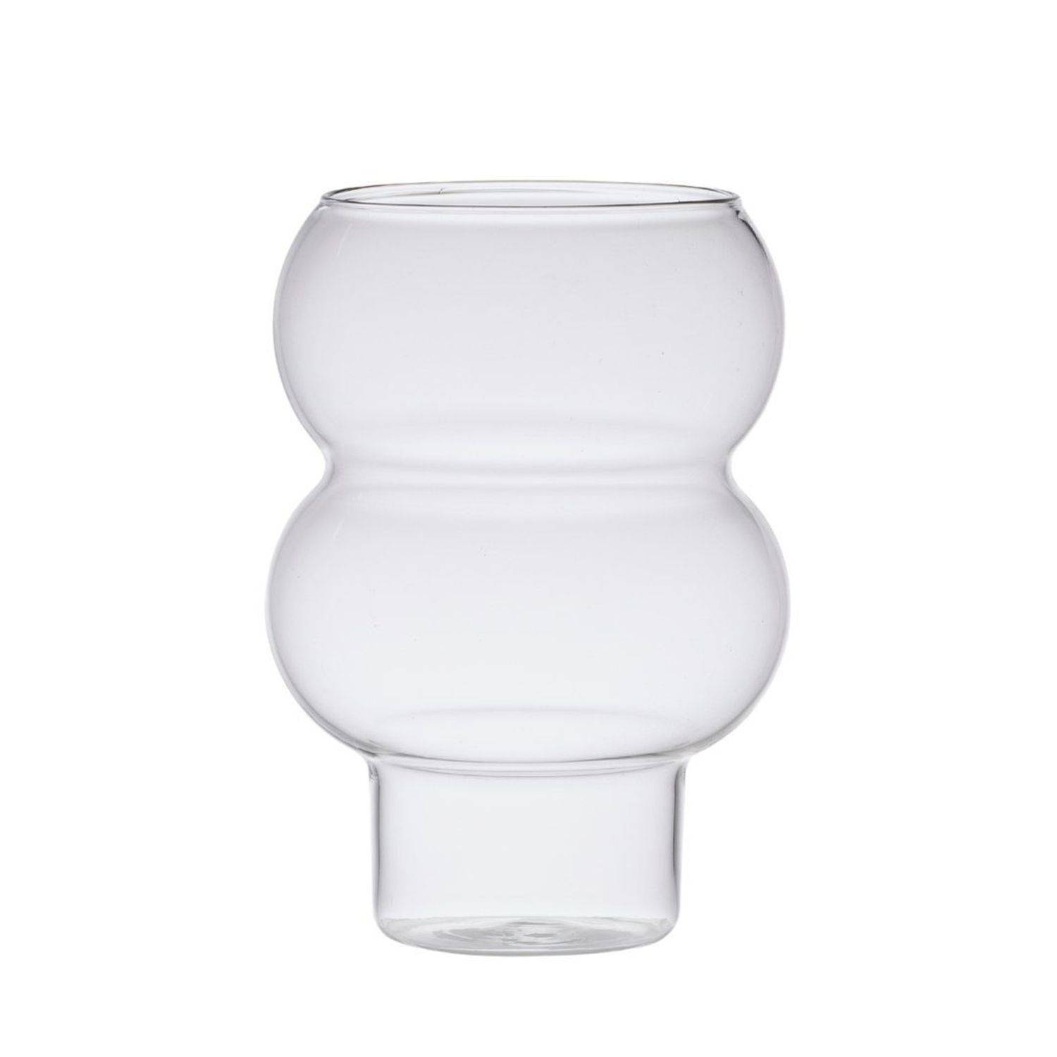 Zoha 2er Set Glas Two Bubble Cocktail- 535ml - Heißgetränke Kaffeeglas, Borosilikatglas, Hitzebeständig