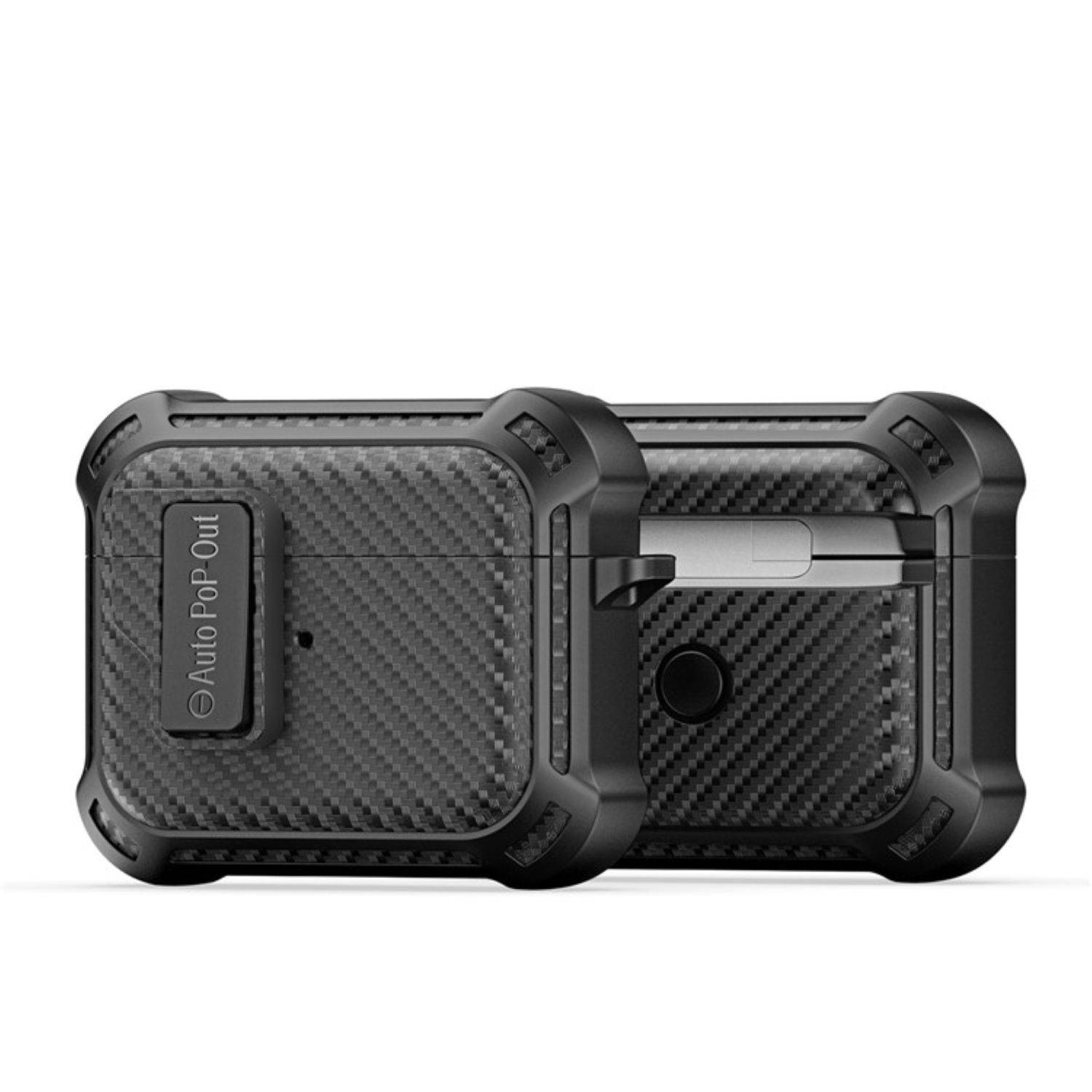 Dux Ducis PECI-Serie Kopfhörerhülle kompatibel mit Airpods 3 Schwarz