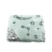 Sunay Babydecke aus Polyester Hellblau 140cm x 110cm Rechteckig mit abgerundeten Ecken Weltall Motiv Sunay Babydecke aus Polyester Hellblau 140cm x 110cm Rechteckig mit abgerundeten Ecken Weltall Motiv