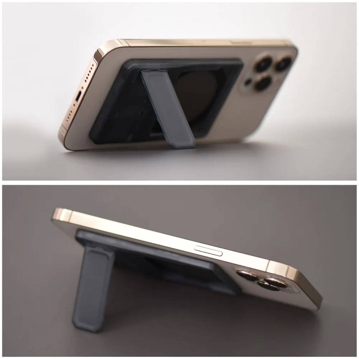 Kartenetui kompatibel mit der MagSafe-Technologie Magnetisch für Karten Schwarz