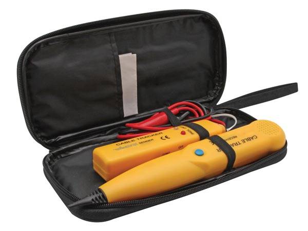 Velleman Leitungssucher und Kabeltester mit Tongenerator Gelb