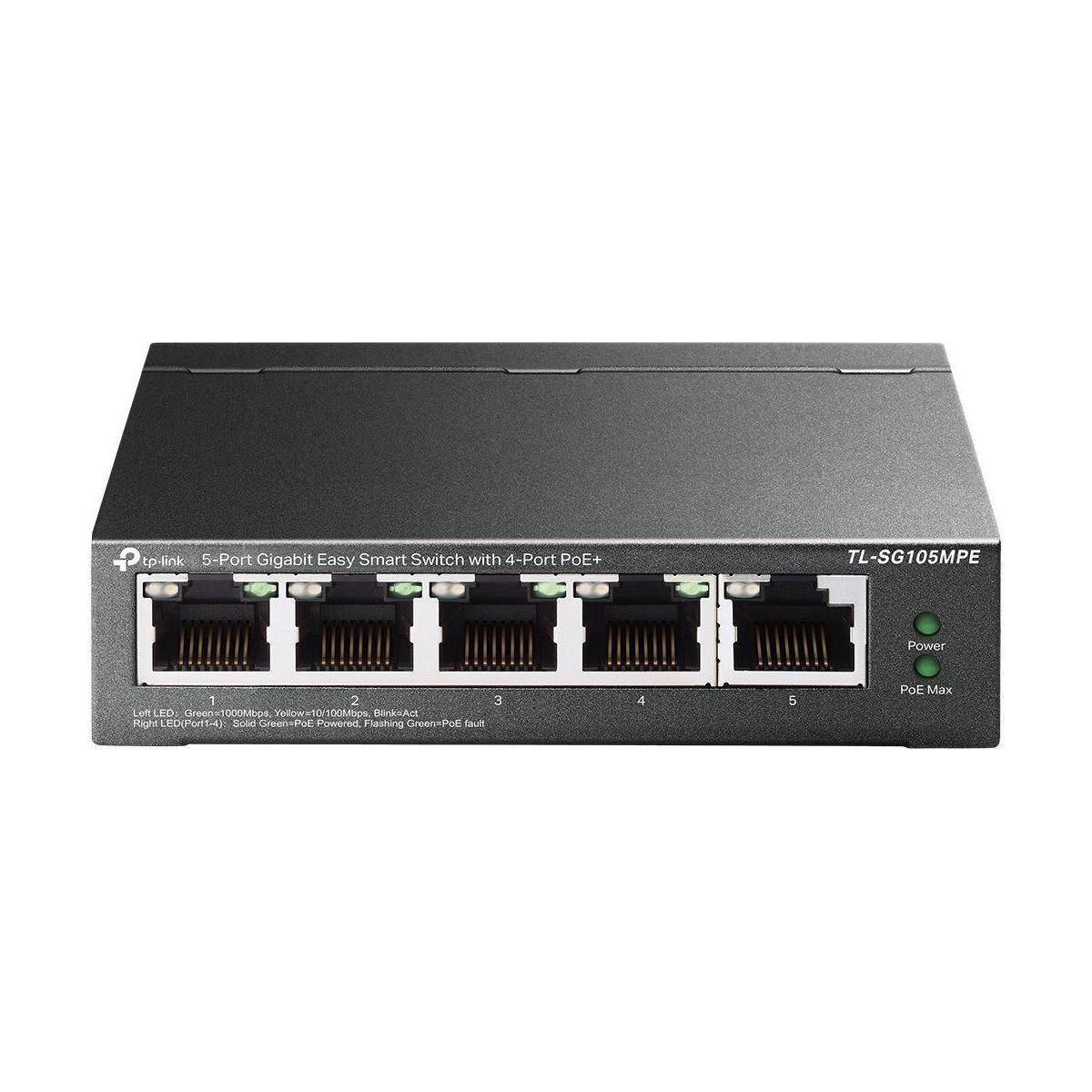 TL-SG105MPE - Gigabit Easy Smart PoE Switch