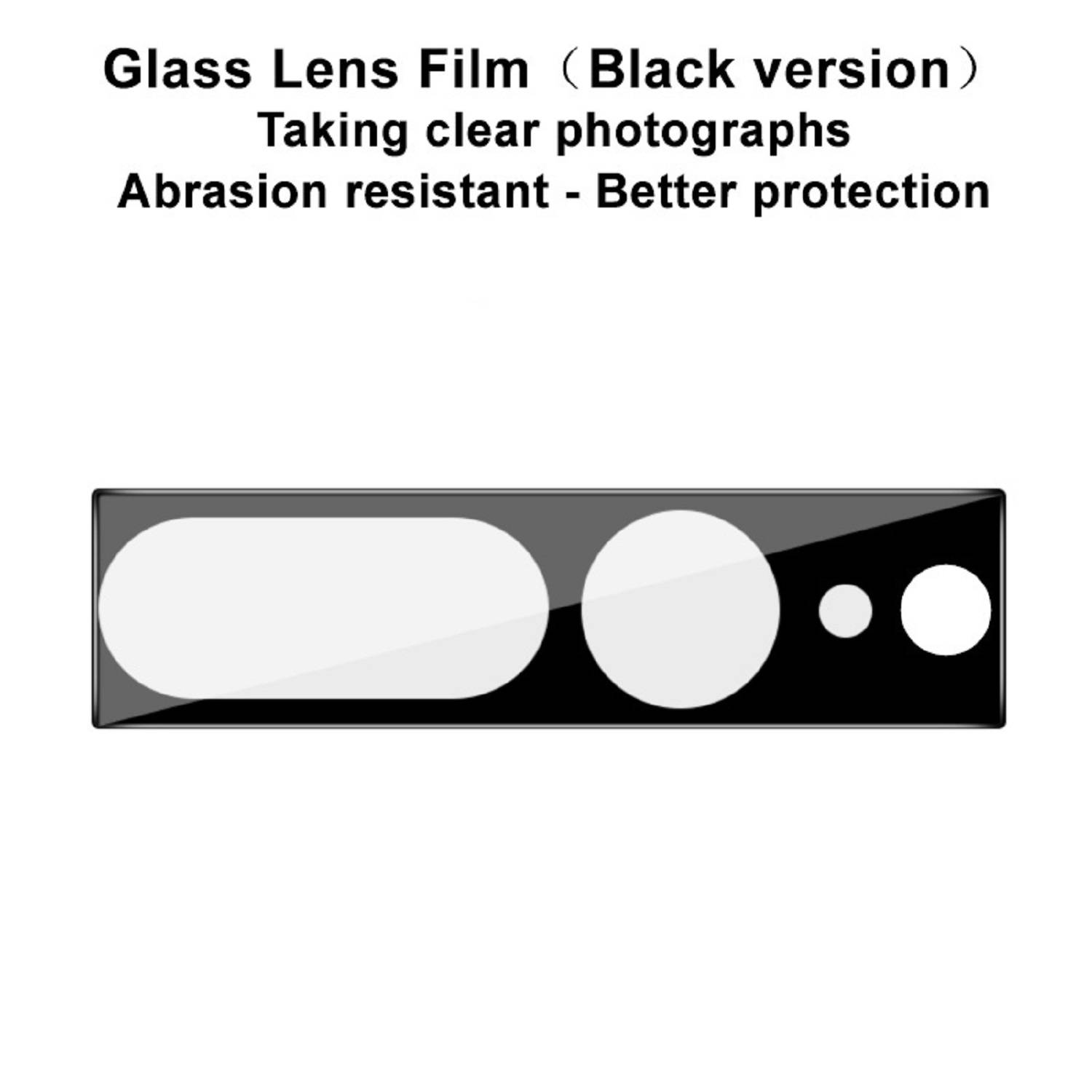 4x Kamera 9H Panzerhartglas für Google Pixel 7 Pro 3D KLAR Schwarzes ECHTES TEMPERED Panzerglas Kameraglas Kamerhartglas Kameraschutzglas Schutzglas