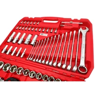 Steckschlüsselsatz FAMEX 568-44 - Ratschenkasten metrisch 1/4" (6.3 mm), 1/2" (12.5 mm) - 125-tlg Steckschlüsselsatz FAMEX 568-44 - Ratschenkasten metrisch 1/4" (6.3 mm), 1/2" (12.5 mm) - 125-tlg
