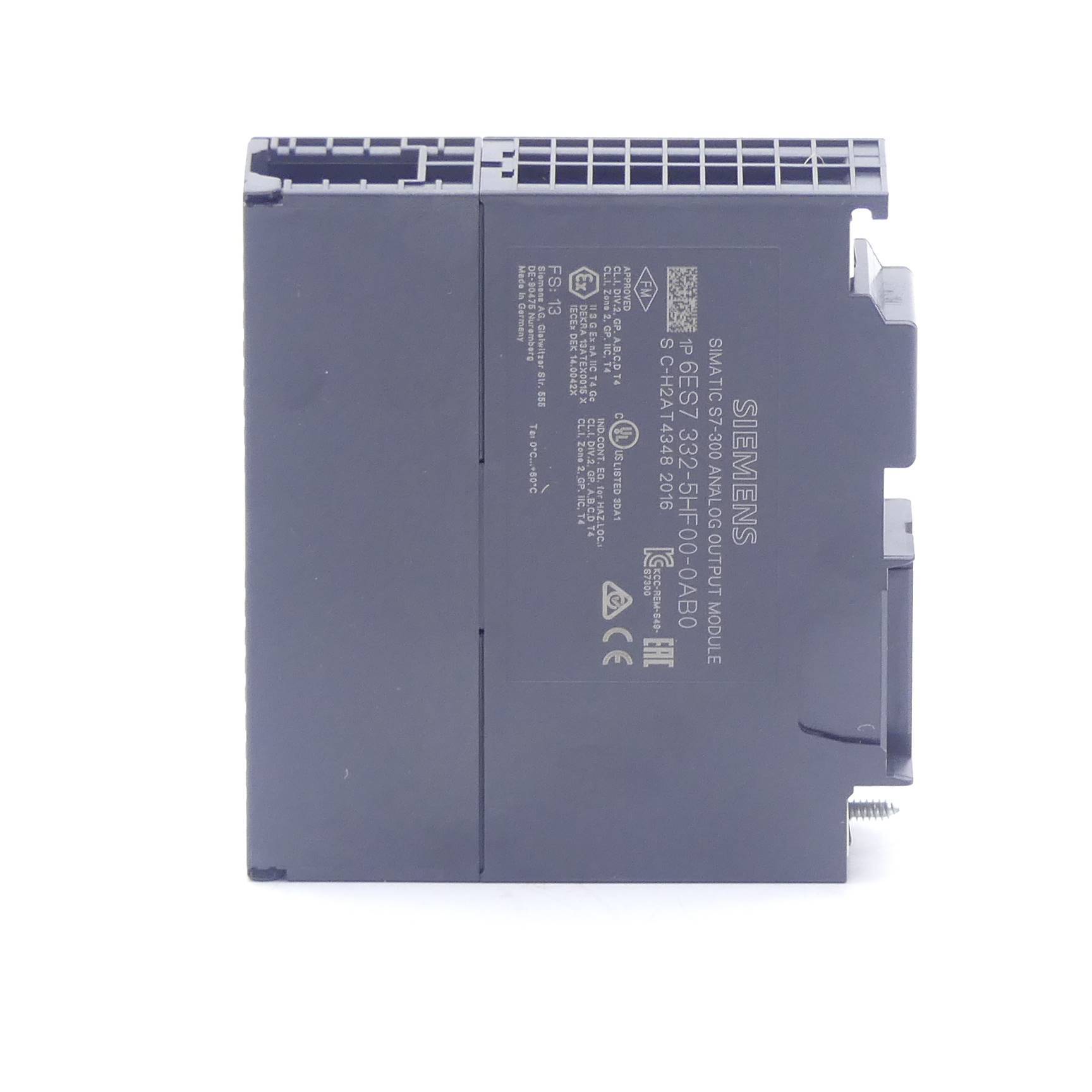 Siemens Simatic S7-300 ANALOG OUTPUT MODULE (6ES7 332-5HF00-0AB0)