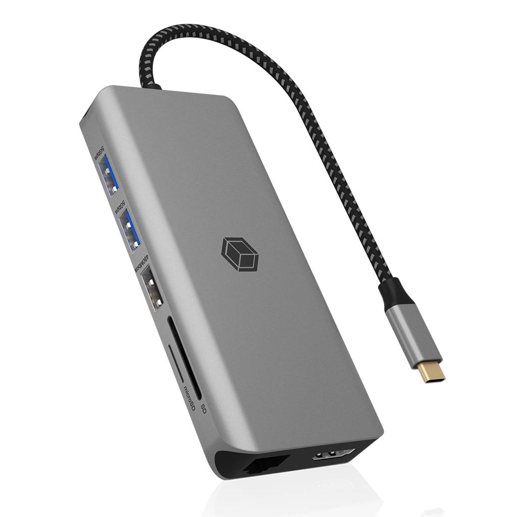 ICY BOX IB-DK4061-CPD - Dockingstation - USB-C