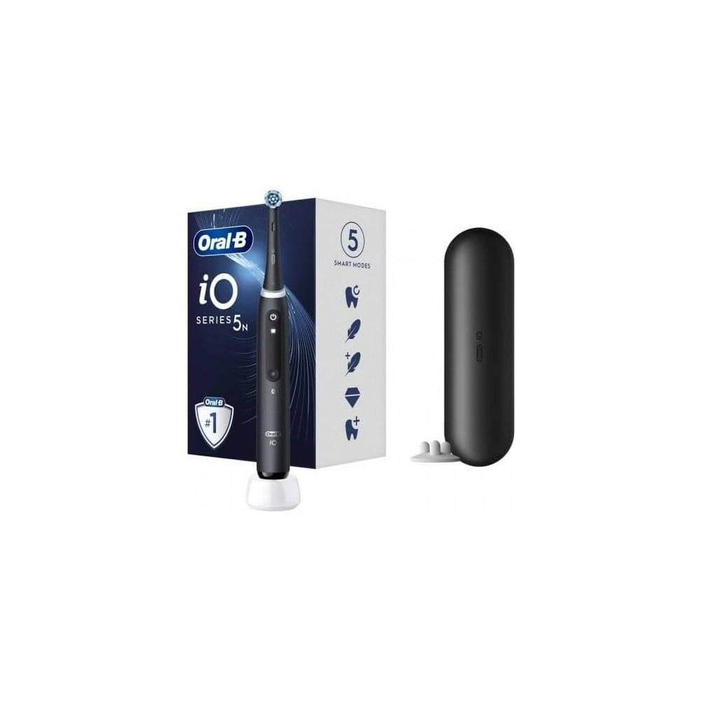 Oral-B iO Series 5 elektrische Zahnbürste matt schwarz