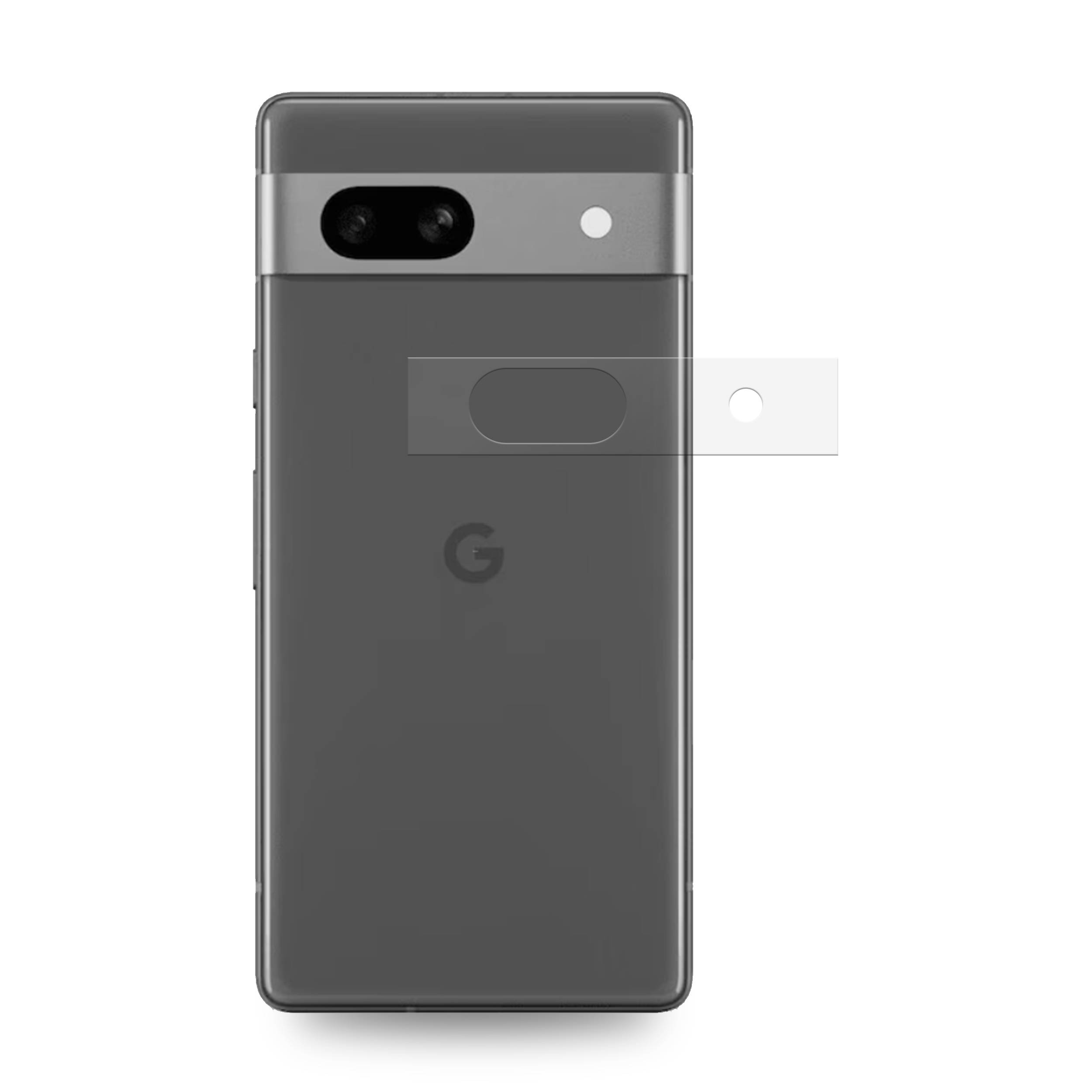 3x Kamera 9H Panzerhartglas für Google Pixel 7a 3D KLAR ECHTES TEMPERED Panzerglas Kameraglas Kamerhartglas Kameraschutzglas Schutzglas Schutzfolie