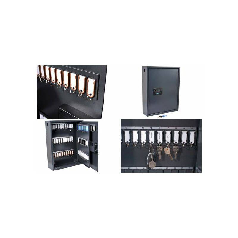 pavo Schlüsselschrank High Security, 100 Schlüssel