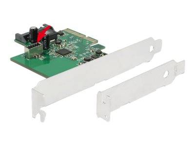 DELOCK PCI Express Card to 1 x internal USB 3.2 Gen 2 key A Multimedia-Technik PCI Karten