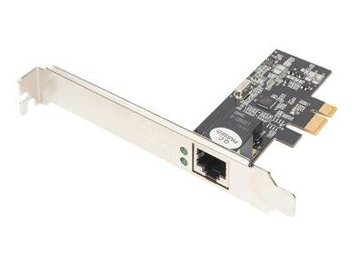 DIGITUS PCI Express Netzwerkkarte RJ45 Gigabit 2.5G RTL8125B Multimedia-Technik Netzwerkkarten