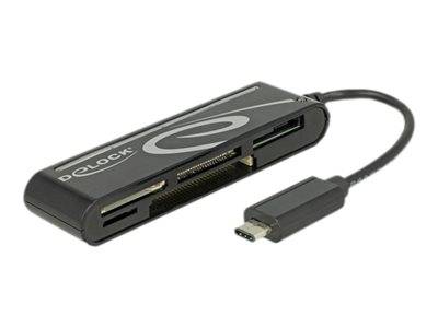 DELOCK Card Reader USB2.0-C Stecker -> 5 Slots Multimedia-Technik