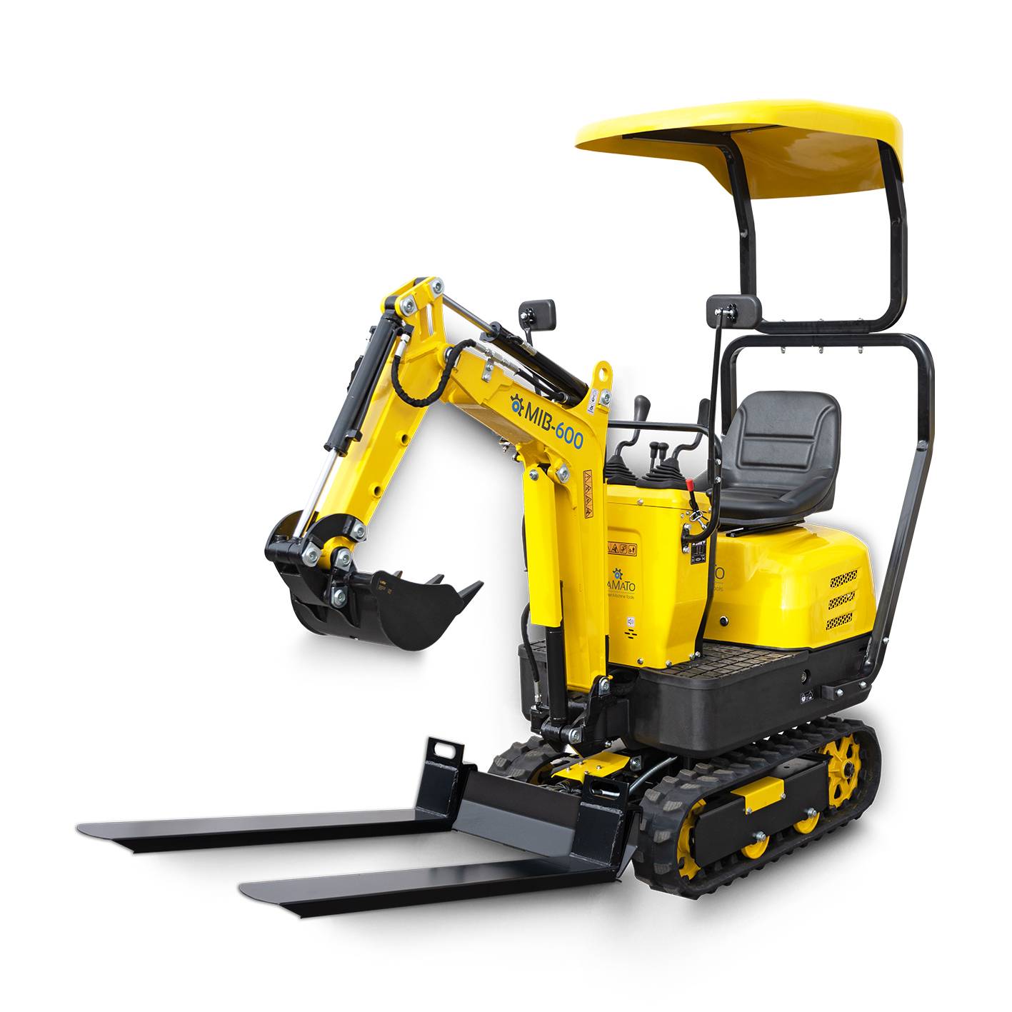 BAMATO Palettengabel für Minibagger MIB-600