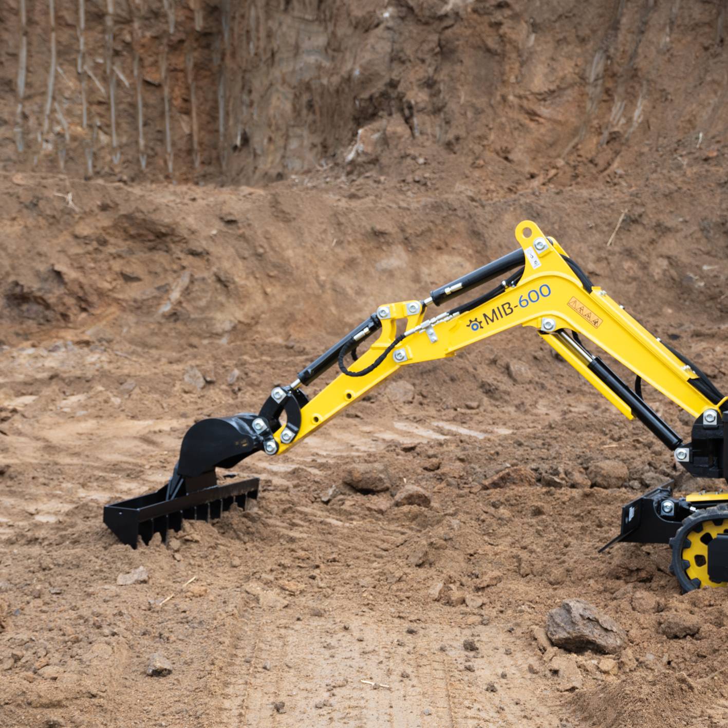 BAMATO Rechen für Minibagger MIB-600