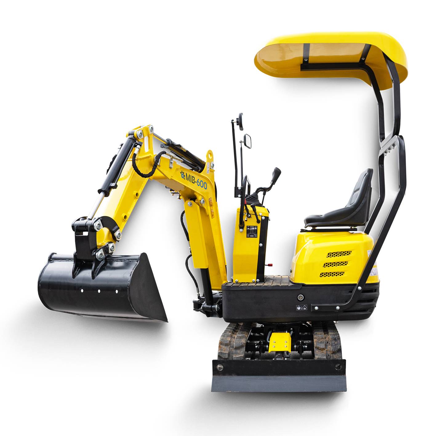 BAMATO Humusschaufel 500 mm für Minibagger MIB-600