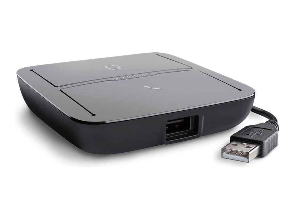 HP Poly MDA220 USB - Handset-/Computer-/Headset-Schalter für Headset - Tischtele