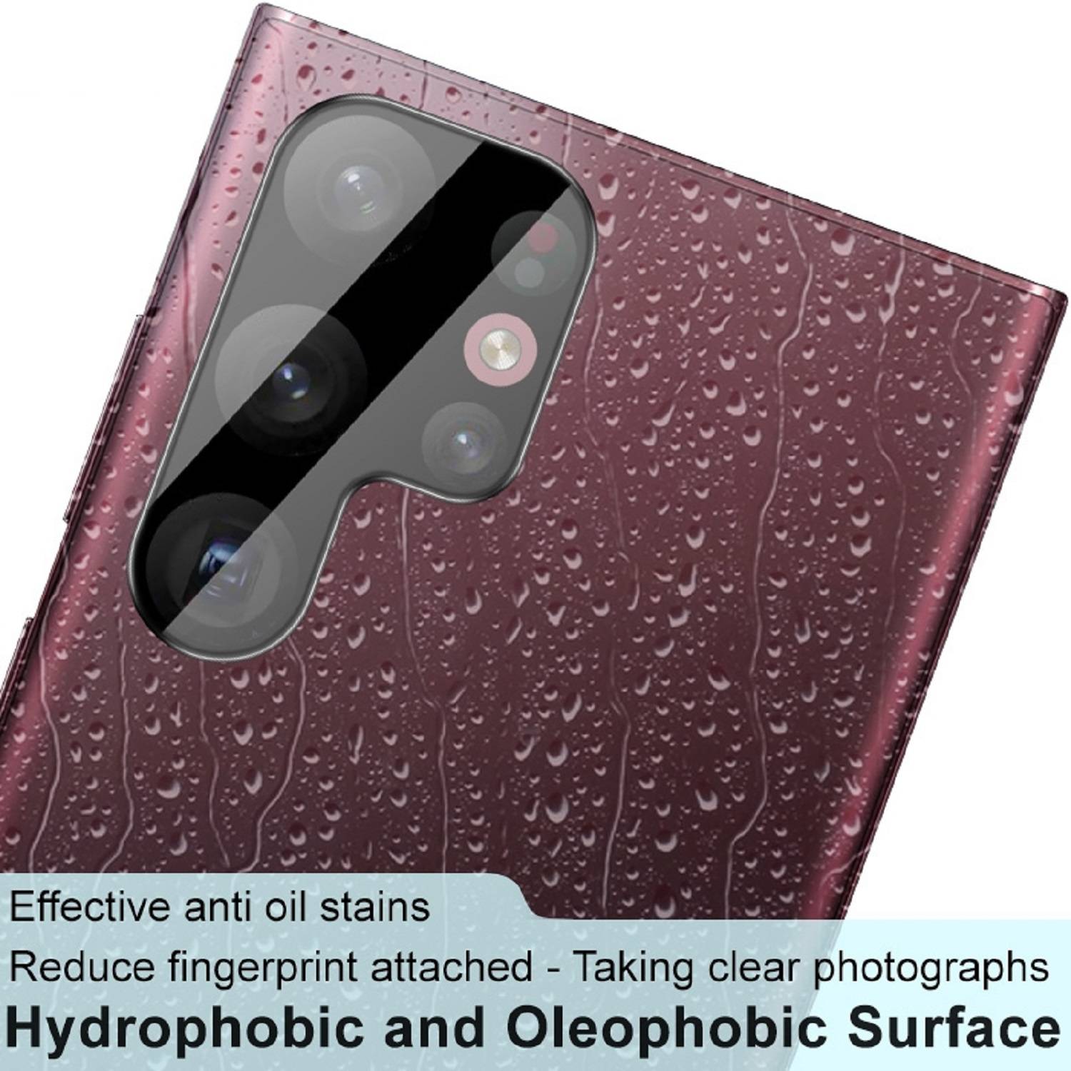 2x Kamera 9H Panzerhartglas für Samsung Galaxy S23 Ultra 3D KLAR Schwarzes ECHTES TEMPERED Panzerglas Kameraglas Kamerhartglas Kameraschutzglas