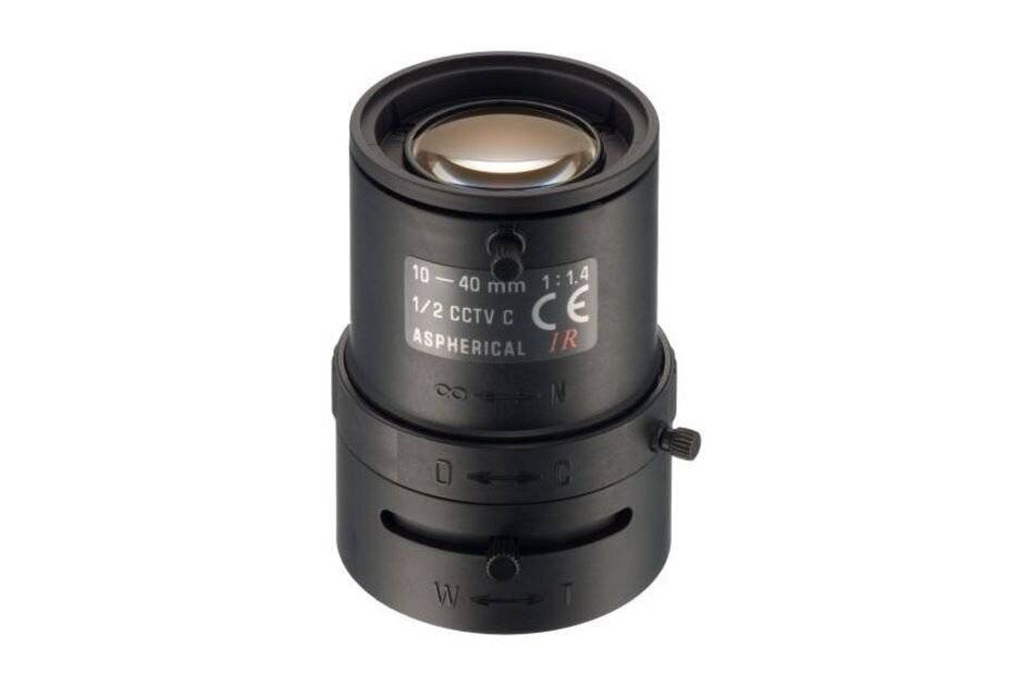 Tamron 12VM1040ASIR, F1,4/10-40mm Objektiv, Varifokal, 1/2", C-Mount