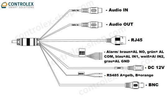 Dahua - TPC-BF2241P-TB7F8-DW-S2 - Thermal - Bullet, - 4MP/8mm fix Objektiv - Thermal: 256x192 /7mm fix Objektiv / Spekt