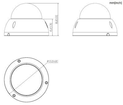 Dahua - SD22404DB-GNY - IP - PTZ, - 4MP/WizSense/Starlight - 2,8 ~ 12 mm motor. Objektiv - H.265/H.264/MJPEG(Sekundär S