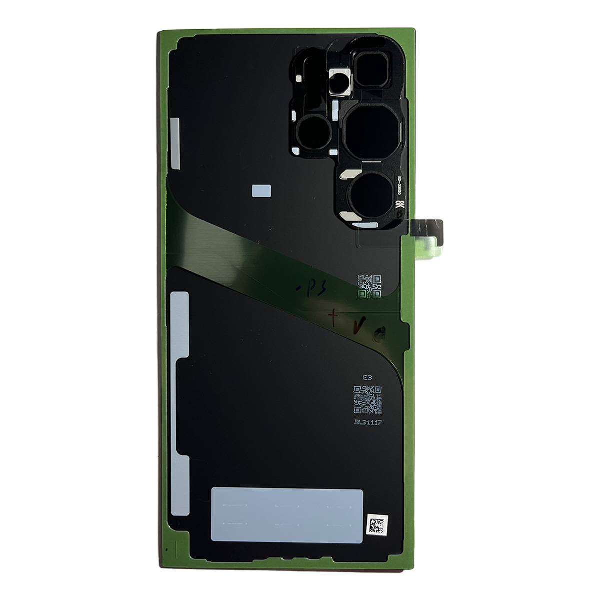 Akkudeckel Back Cover Akku Fach Deckel für Samsung Galaxy S24 Ultra GH82-33349B Titanium Black Ersatzteil