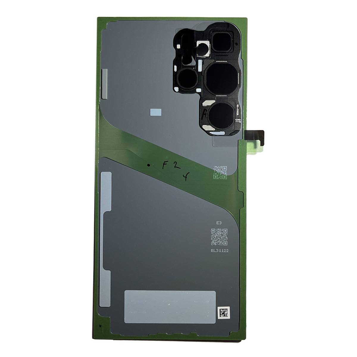 Akkudeckel Back Cover Akku Fach Deckel für Samsung Galaxy S24 Ultra GH82-33349A Titanium Grey Ersatzteil