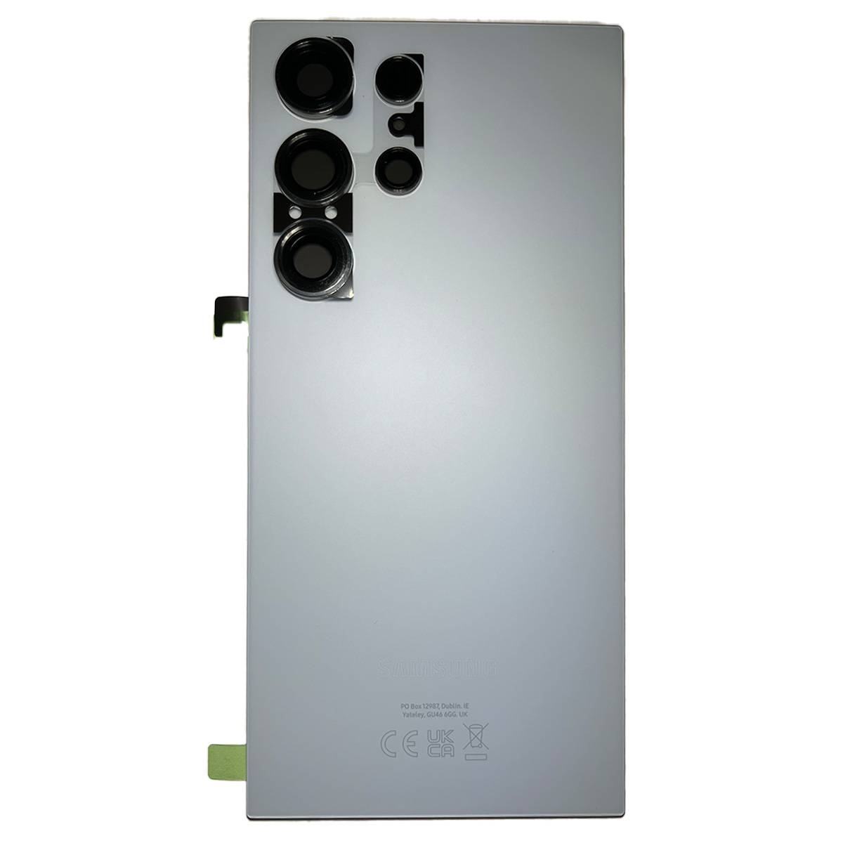 Akkudeckel Back Cover Akku Fach Deckel für Samsung Galaxy S24 Ultra GH82-33349F Titanium Blue Ersatzteil