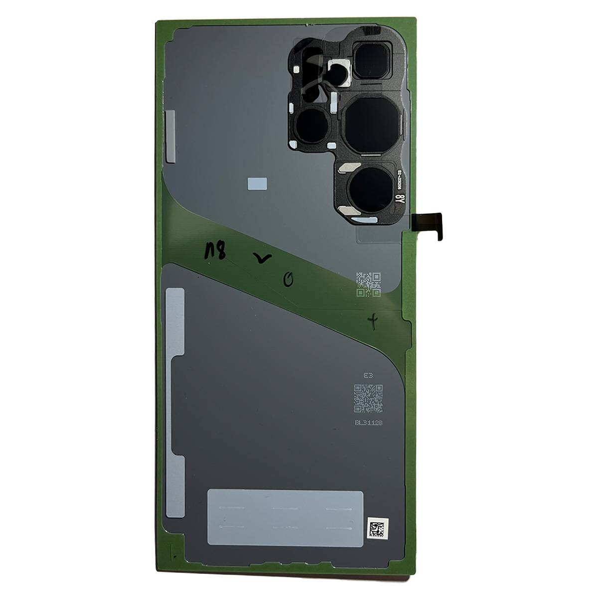 Akkudeckel Back Cover Akku Fach Deckel für Samsung Galaxy S24 Ultra GH82-33349C Titanium Yellow Ersatzteil