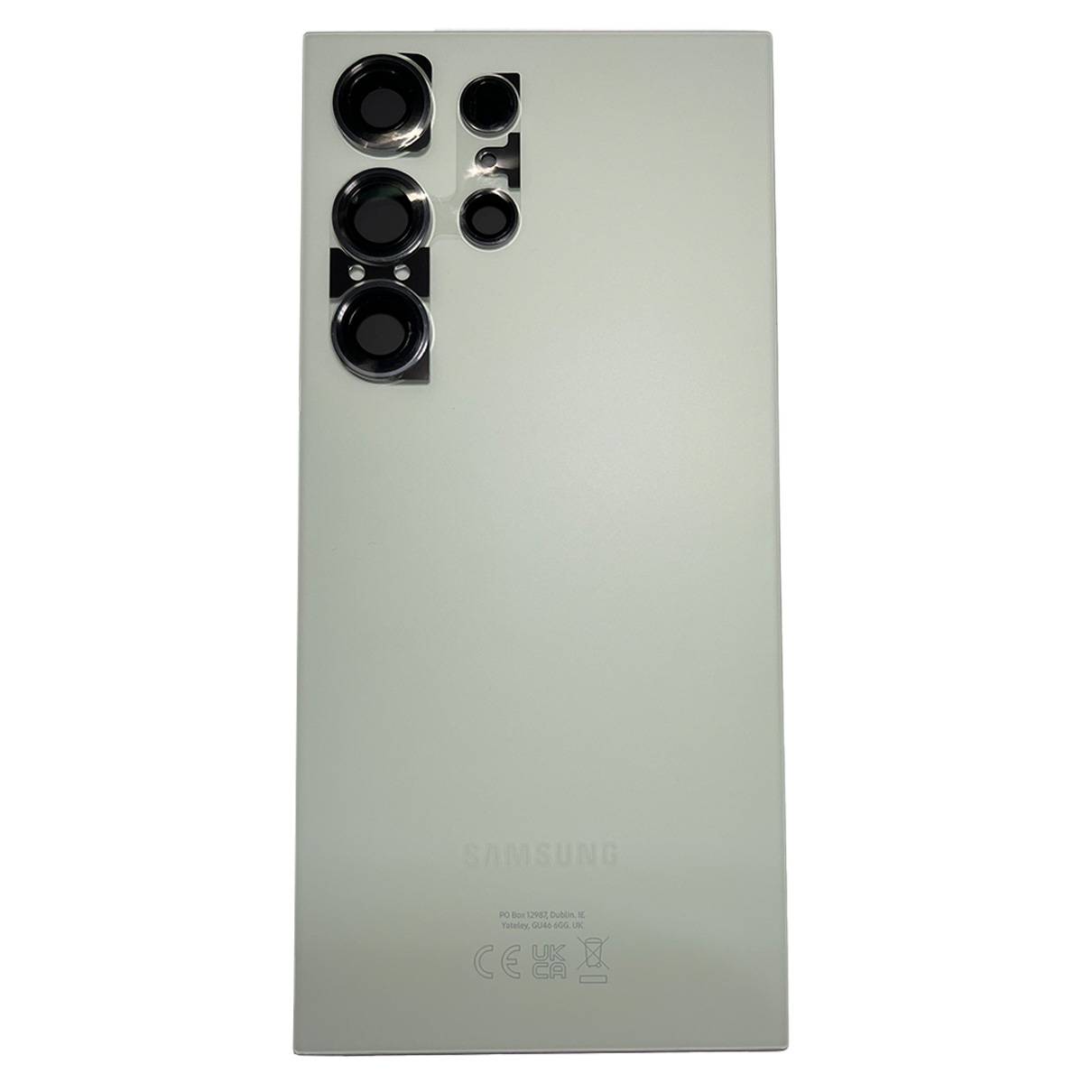 Akkudeckel Back Cover Akku Fach Deckel für Samsung Galaxy S24 Ultra GH82-33349E Titanium Green Ersatzteil