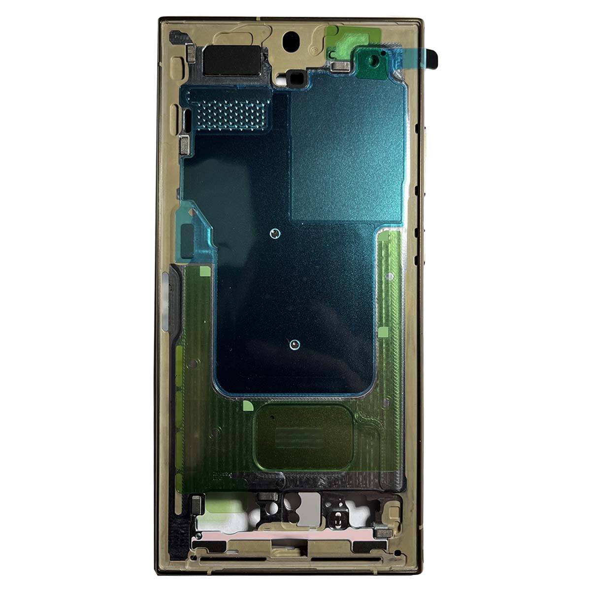 Rahmen Frame für Samsung Galaxy S24 Ultra GH82-33399C Titanium Yellow Ersatzteil