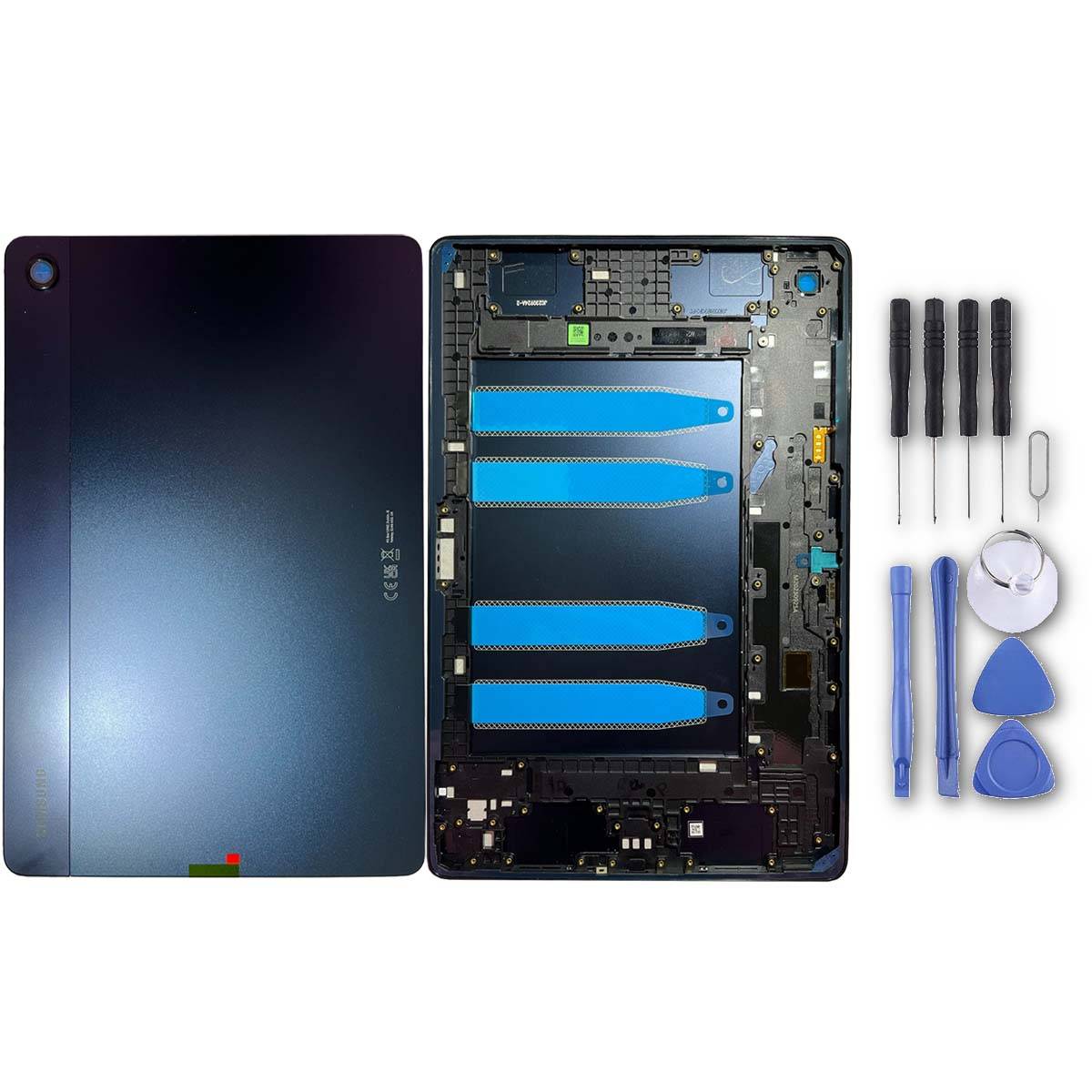 Akkudeckel Back Cover Akku Fach Deckel für Samsung Galaxy Tab A9 Plus Wifi GH81-24767A Navy Blau Ersatzteil