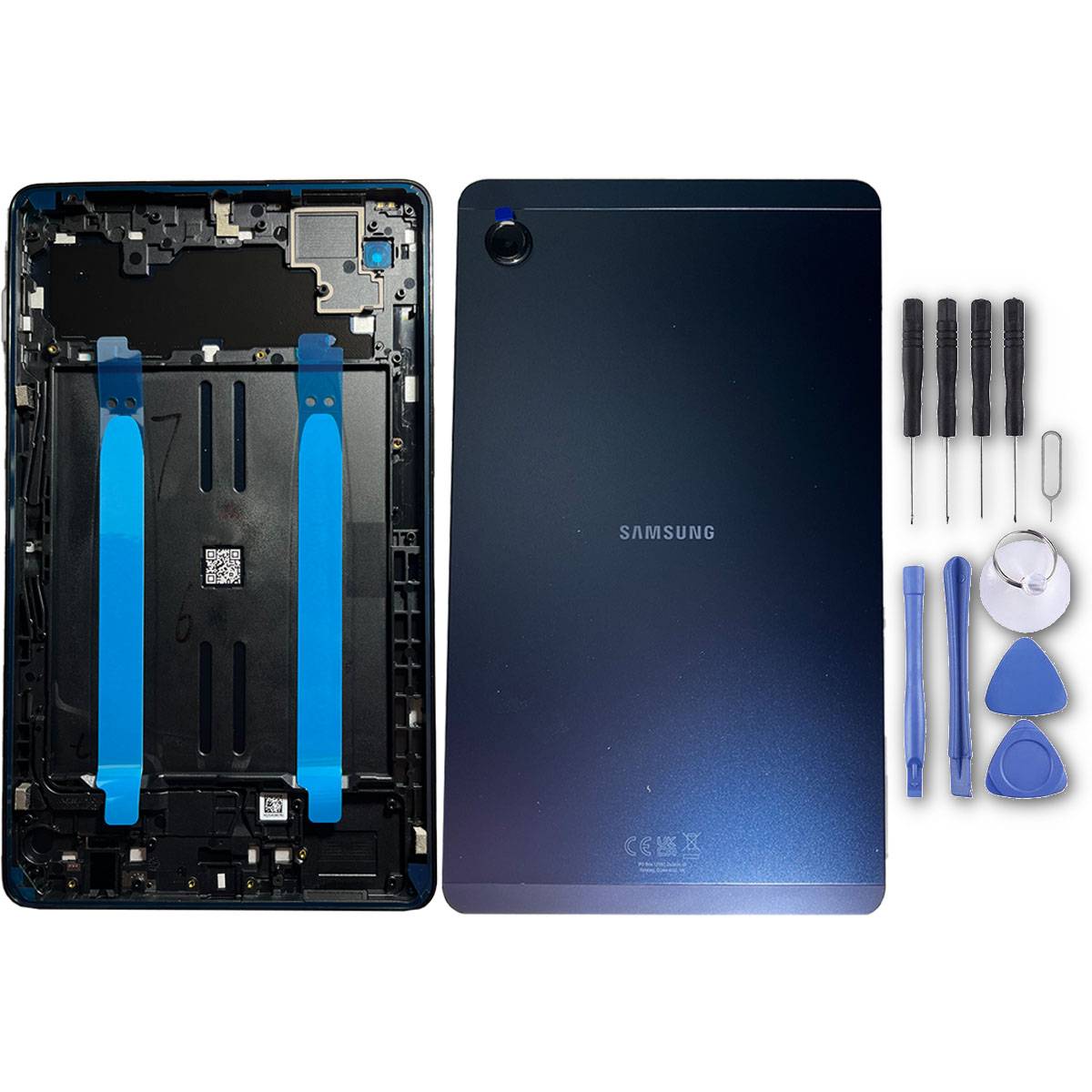 Akkudeckel Back Cover Akku Fach Deckel für Samsung Galaxy Tab A9 Wifi GH81-24746A Navy Blau Ersatzteil