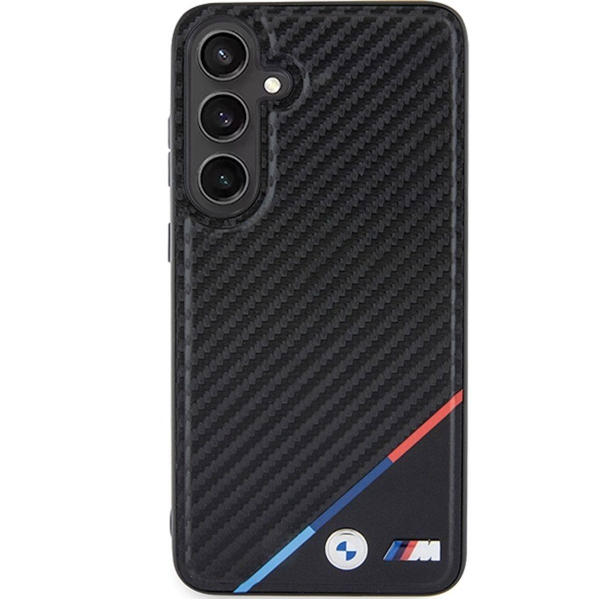 Samsung Galaxy S24 BMW Carbon Tricolor Line MagSafe
