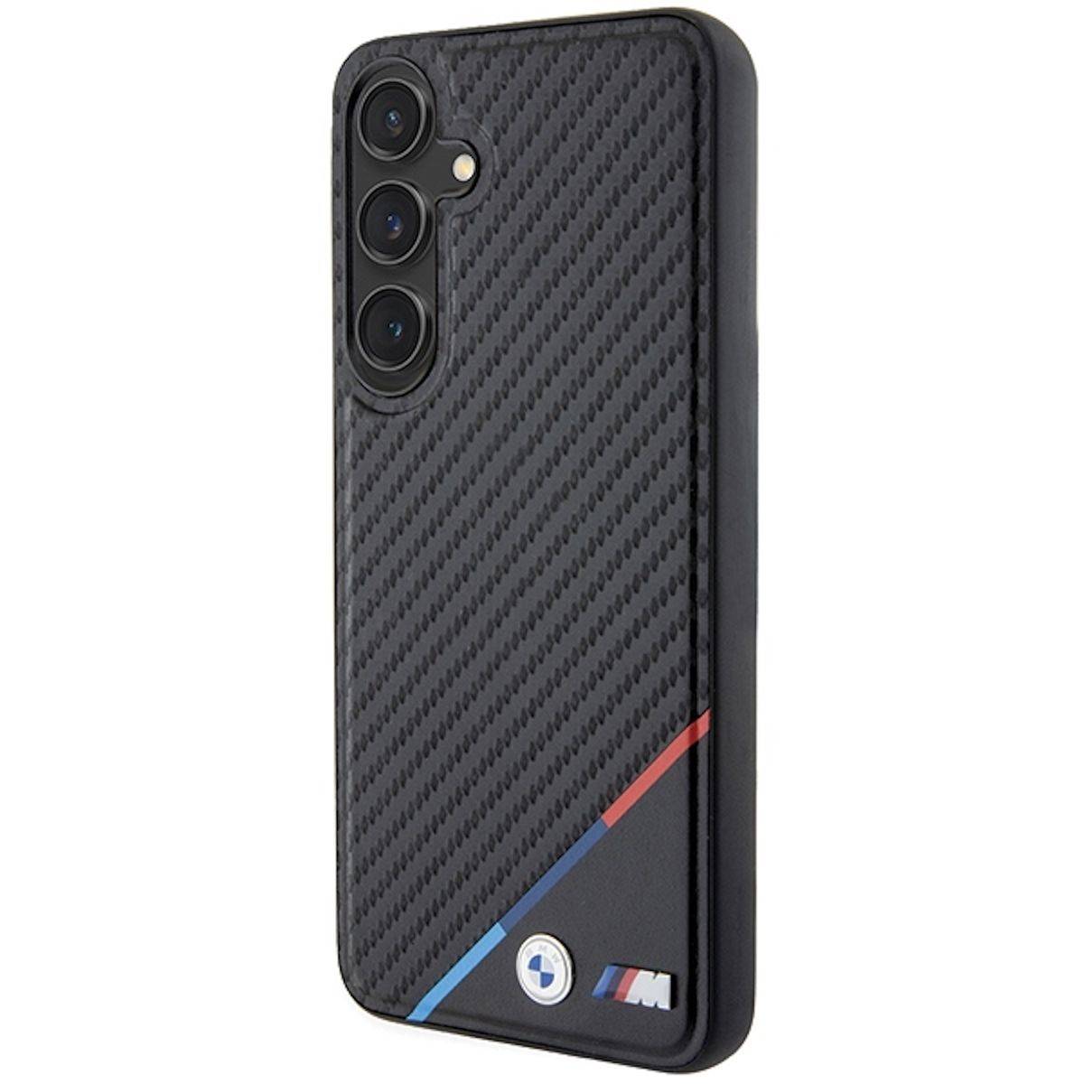 Samsung Galaxy S24 BMW Carbon Tricolor Line MagSafe