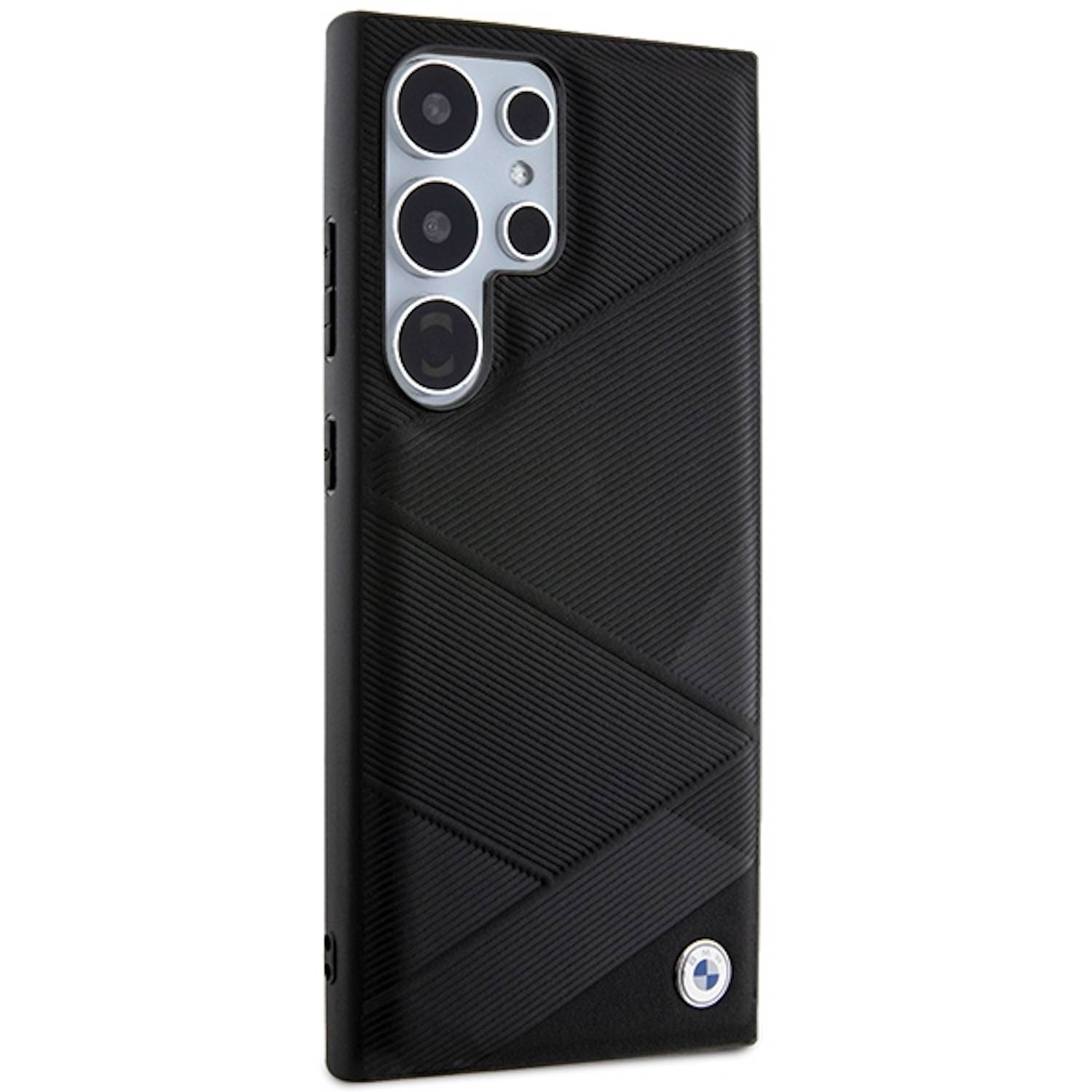 Samsung Galaxy S24 Ultra BMW Signature Leather Crossing Lines Pattern