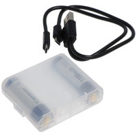 Keeppower Li-ion Akku 14500 mit 1100mAh 3,7V, 50,3x14,2mm, mit Mirco-USB Lademöglichkeit Keeppower Li-ion Akku 14500 mit 1100mAh 3,7V, 50,3x14,2mm, mit Mirco-USB Lademöglichkeit