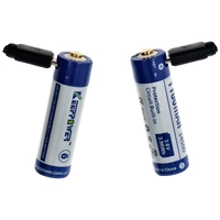 Keeppower Li-ion Akku 14500 mit 1100mAh 3,7V, 50,3x14,2mm, mit Mirco-USB Lademöglichkeit Keeppower Li-ion Akku 14500 mit 1100mAh 3,7V, 50,3x14,2mm, mit Mirco-USB Lademöglichkeit