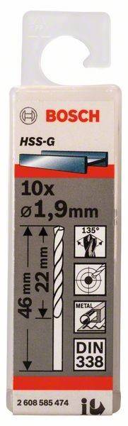 Bosch Power Tools PRO Metal HSS-G 2608585474