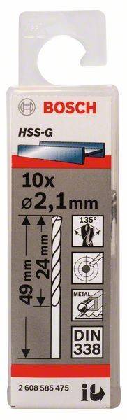 Bosch Power Tools PRO Metal HSS-G 2608585475