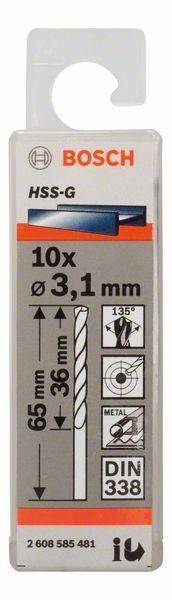 Bosch Power Tools PRO Metal HSS-G 2608585481