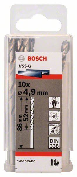 Bosch Power Tools PRO Metal HSS-G 2608585490