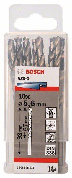 Bosch Power Tools PRO Metal HSS-G 2608585494