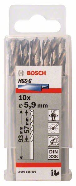 Bosch Power Tools PRO Metal HSS-G 2608585496