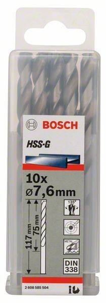 Bosch Power Tools PRO Metal HSS-G 2608585504