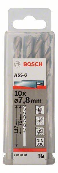Bosch Power Tools PRO Metal HSS-G 2608585506