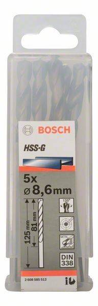 Bosch Power Tools PRO Metal HSS-G 2608585512